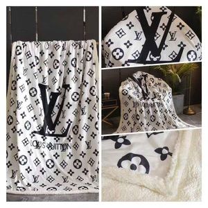 Designer inspired Sherpa blanket-L*